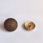 Royal Golden engraved Sherwani Suit Button