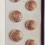 Golden Hollow Designer Sherwani Metal Buttons