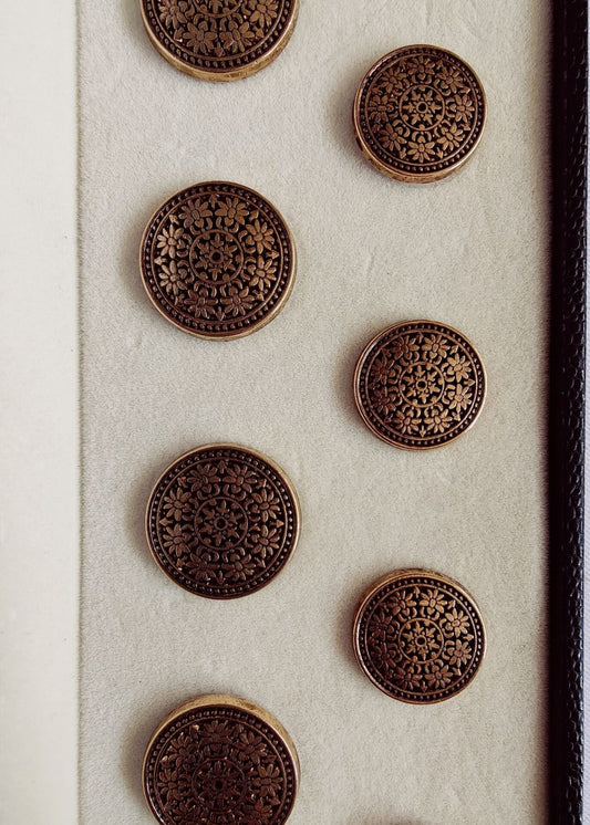 Royal Sherwani Metal Suit Sherwani Buttons