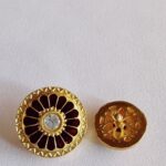 Golden Royal Sherwani Buttons