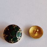 Green & Black Unique Sherwani Buttons