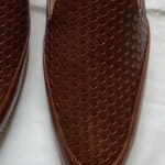 Brown Leather Zardozi Embroidery Shoes