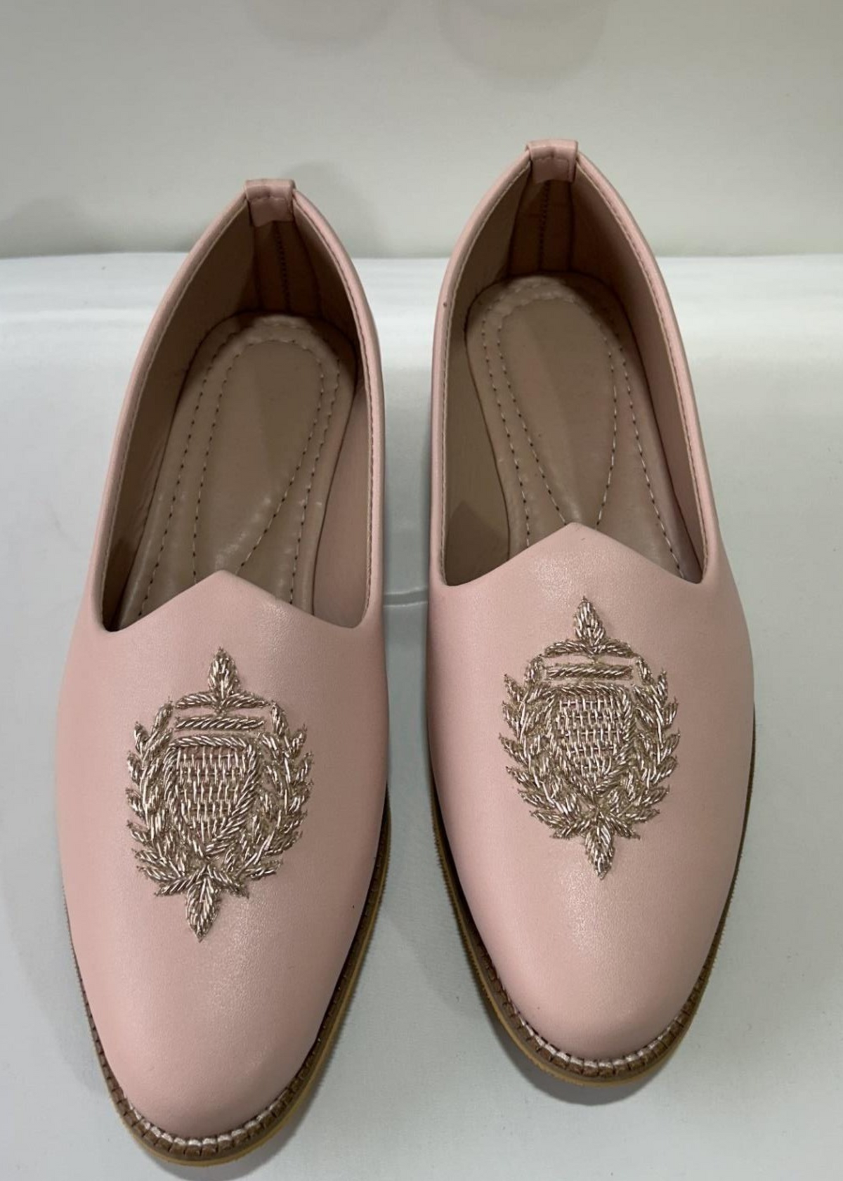 LIGHT PINK SHOES FOR MEN