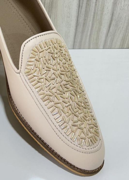 CREAM CUTDANA SHOES FOR MEN