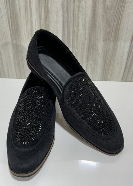 BLACK SUEDE SHOES FOR MEN