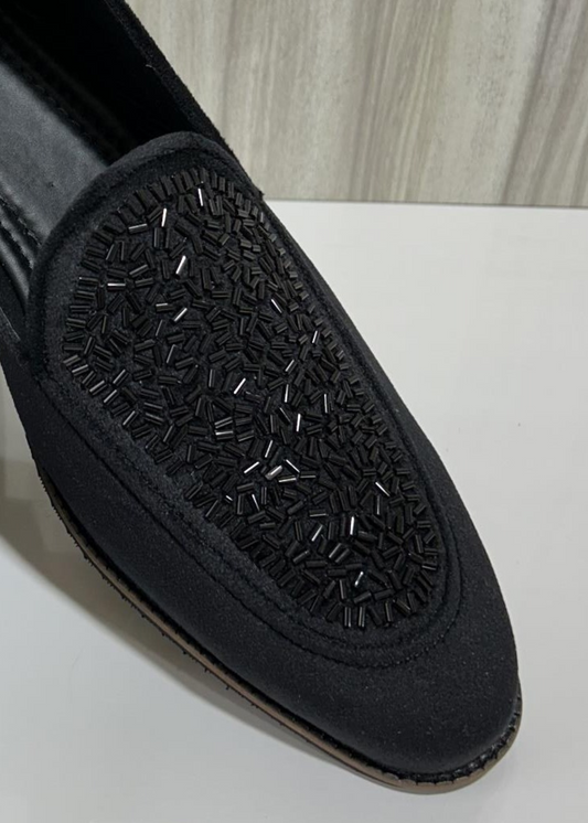 BLACK SUEDE SHOES FOR MEN